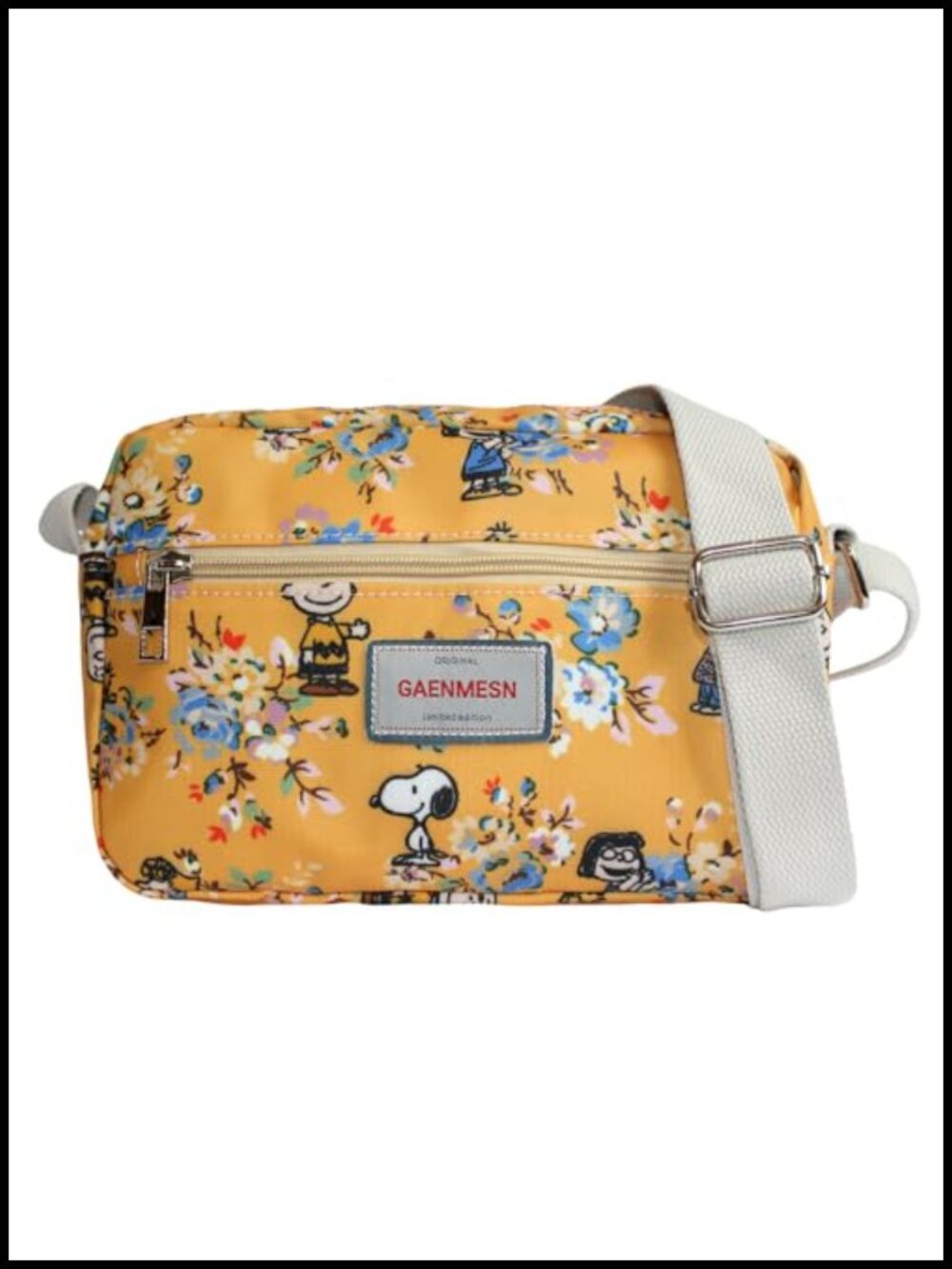 Water Resistant Oilcloth Crossbody Bag Mini Floral Travel Purse